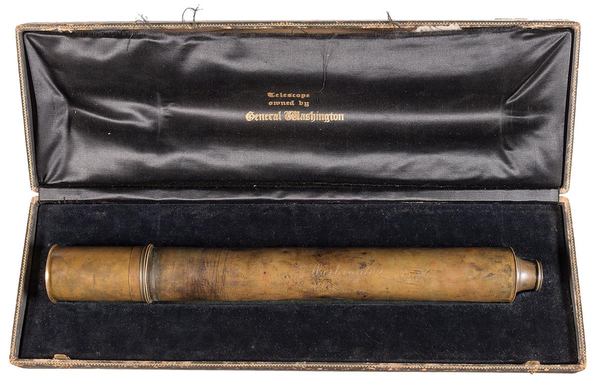 Washington’s Telescope Available at Auction. Historic Dolland